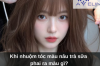 Khi nhuộm tóc màu nâu trà sữa phai ra màu gì?
