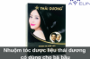 Nhuộm tóc dược liệu thái dương có dùng cho bà bầu