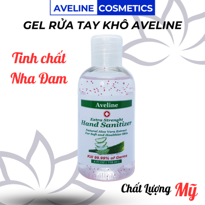 Gel rửa tay khô Aveline - Mỹ ( Tinh chất Nha Đam )