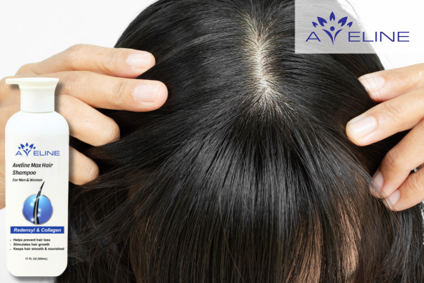 Dầu gội chuyên sâu Aveline chăm sóc sau khi đổi ngôi tóc