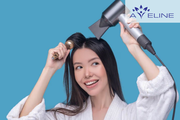 Sấy ngược chân tóc 