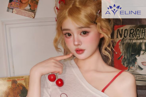 Da trắng mặt tròn nên nhuộm tóc màu