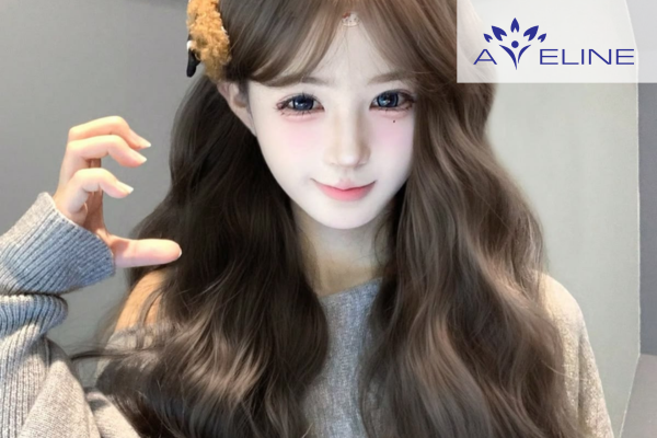 Tóc dài uốn lọn to 