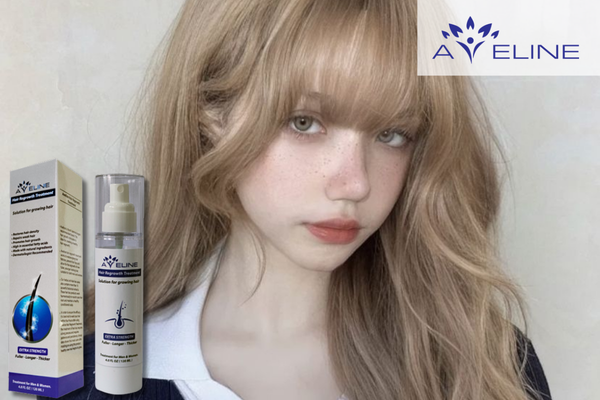 Phục hồi tóc hư tổn với thuốc mọc tóc Aveline Extra Strength