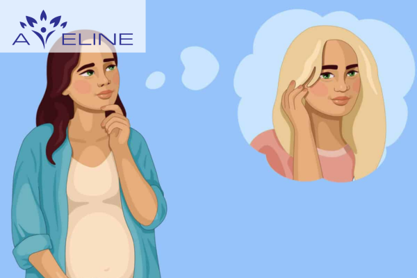 Mẹ bầu 7 tháng có nhuộm tóc được không?