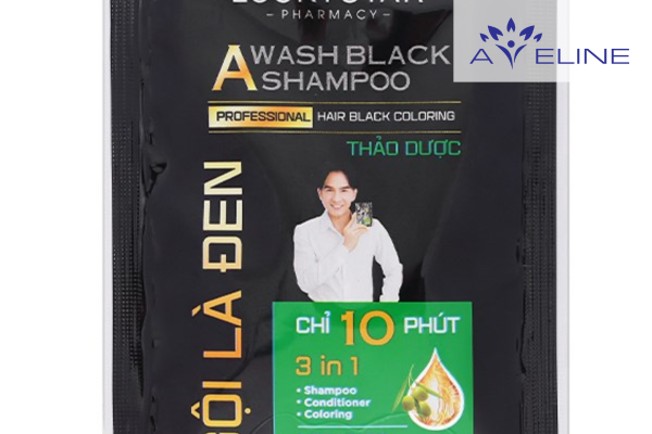 Sau khi dùng dầu gội đen