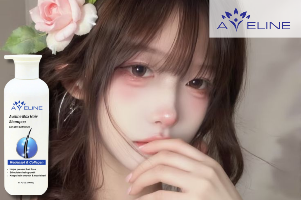 Trị tóc rụng lâu năm với Dầu gội Aveline Max Hair Shampoo 