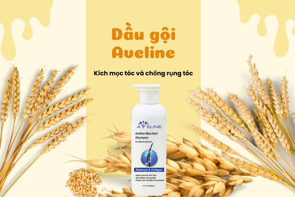 Dầu gội mọc tóc và ngăn rụng tóc Aveline