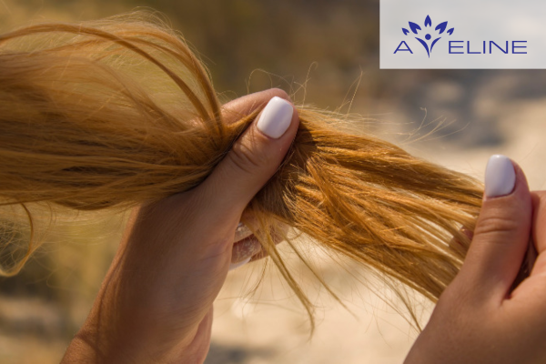 Tóc khô xơ và chẻ ngọn  